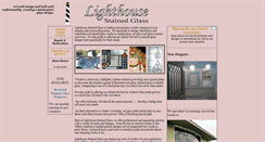 Desktop Screenshot of lighthousestainedglass.com